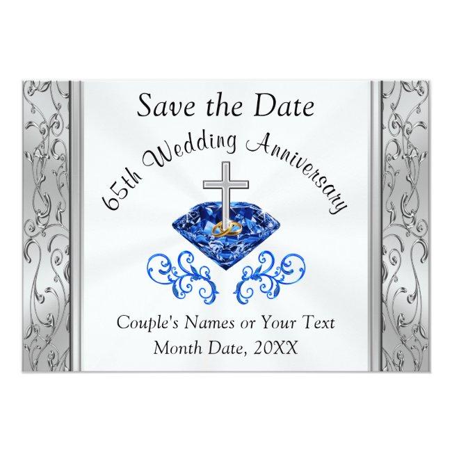 65th Wedding Anniversary Save The Date