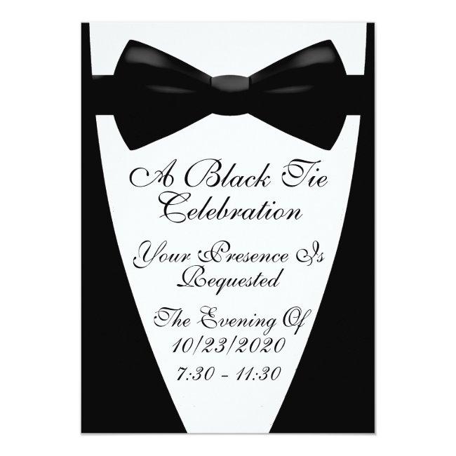 An Elegant Formal Black Tie Event