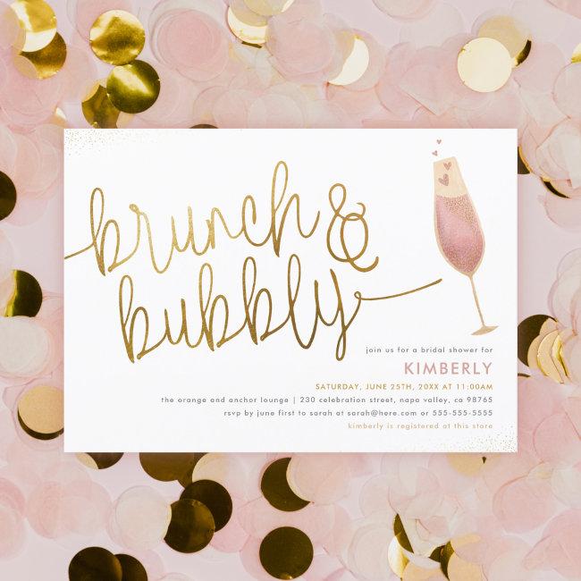 Budget Brunch & Bubbly Champagne Baby Shower