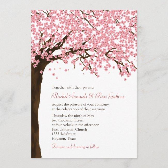 Cherry Blossoms / Sakura Watercolor Wedding