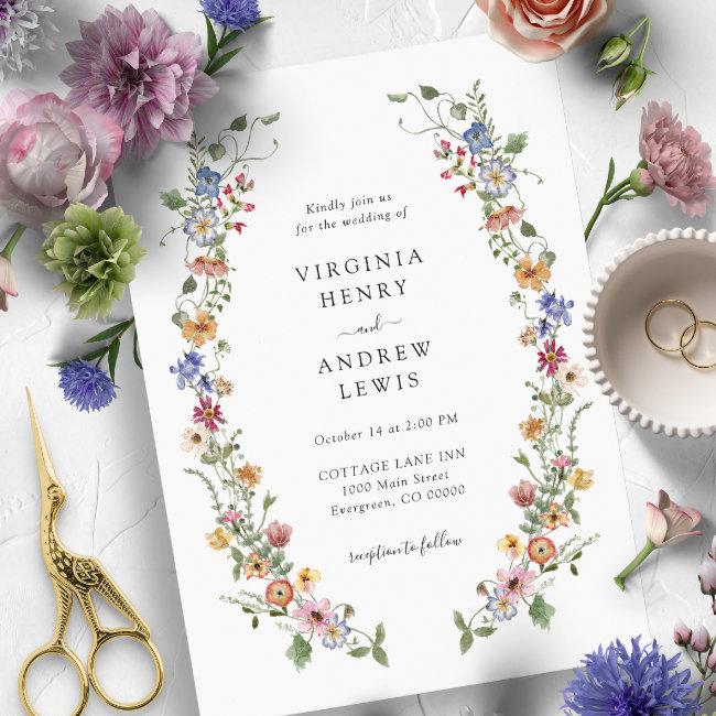 Colorful Floral Wedding