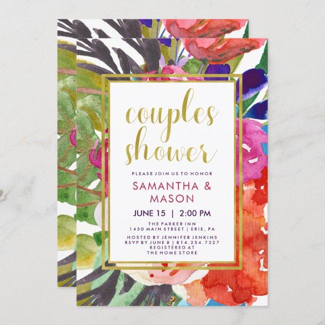 Colorful Tropical Couples Wedding Shower