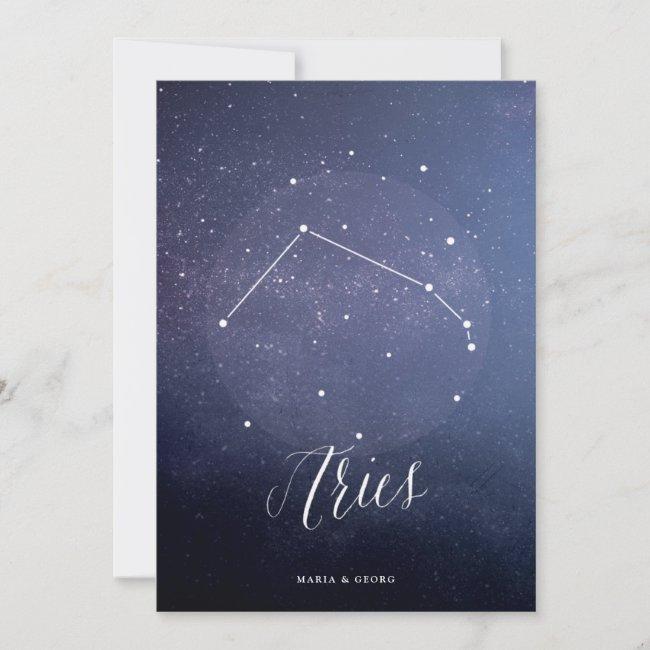 Constellation Star Celestial Table Number Aries