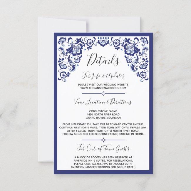 Delfts Blauw | Delft Blue Dutch Wedding Details
