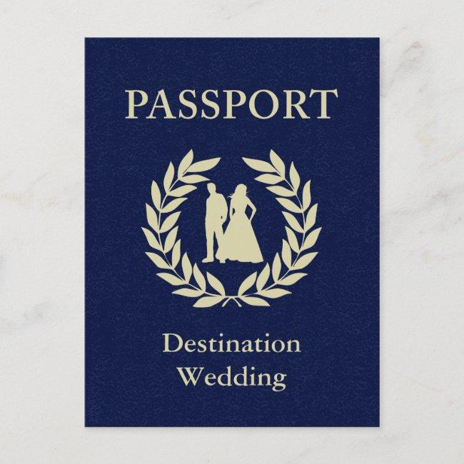 Destination Wedding Passport  Post