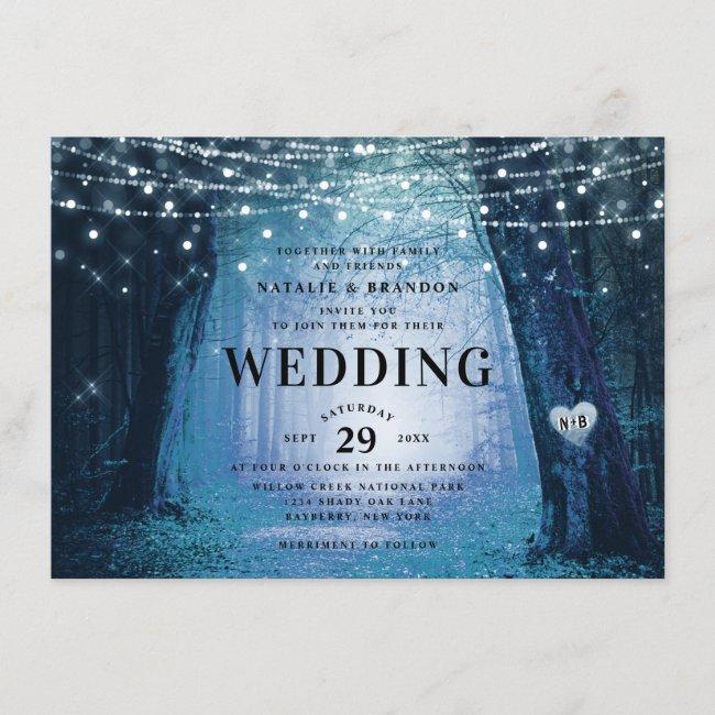 Evermore | Enchanted Fairy Forest | Blue Wedding