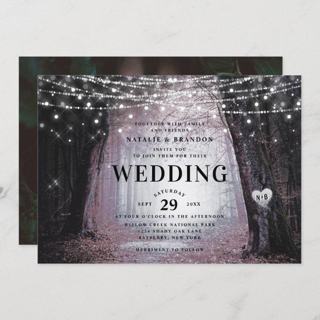 Evermore | Enchanted Fairy Forest | Mauve Wedding