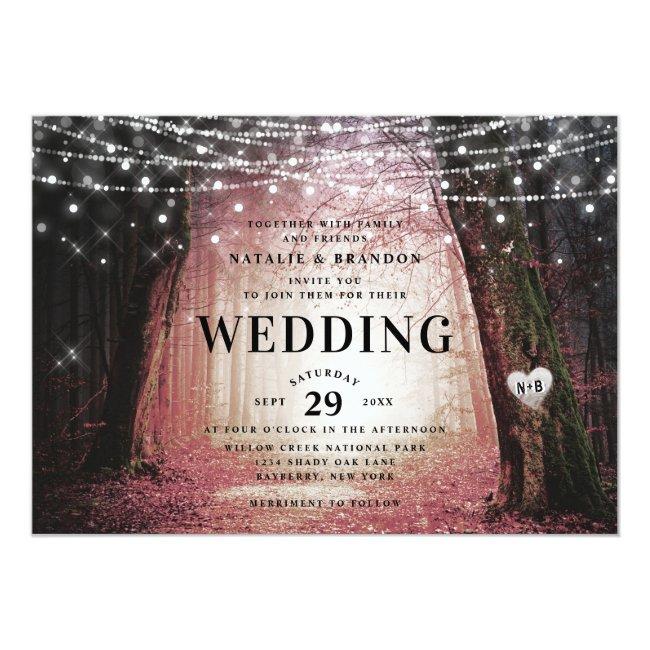 Evermore | Enchanted Fairy Forest | Pink Wedding