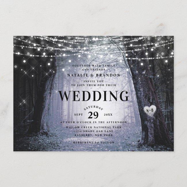 Evermore | Enchanted Fairy Forest | Purple Wedding