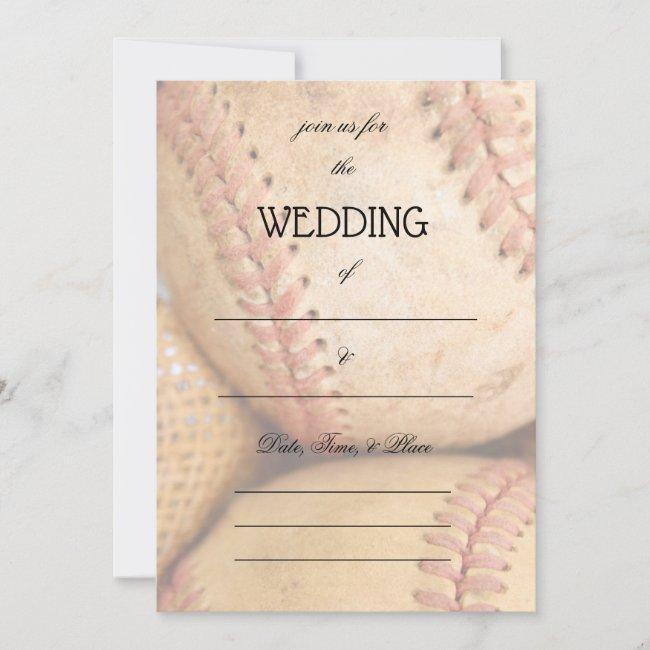 Fill In The Blank Sports Wedding