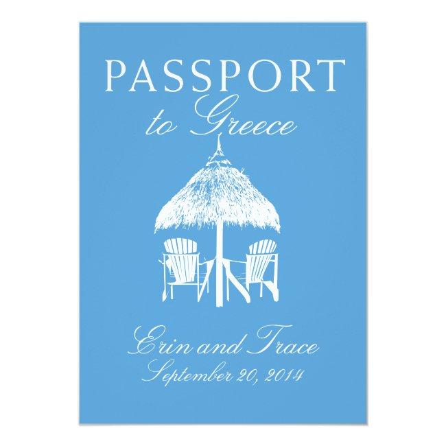 Greece Passport Wedding