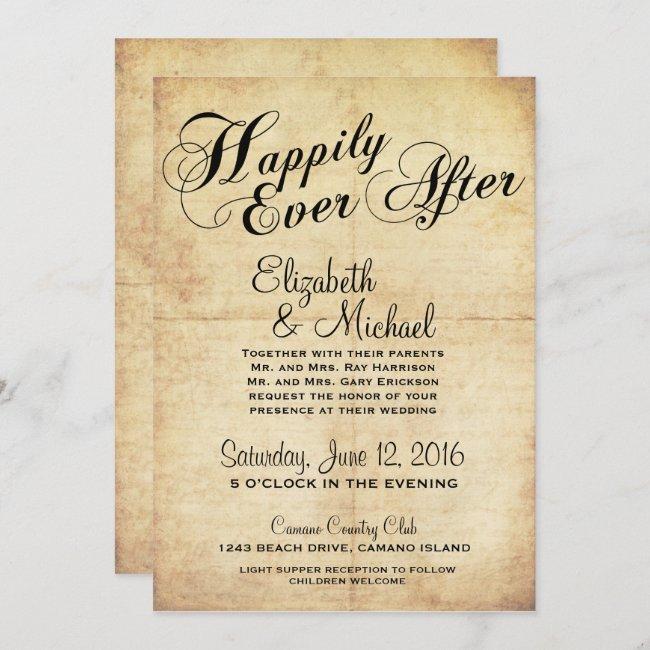 Happily Ever After Fairytale Wedding