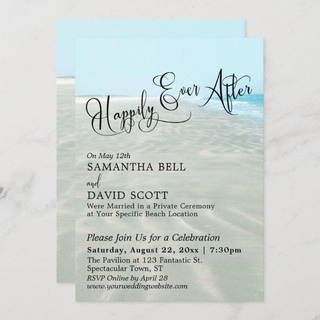 Happily Ever After Script, Beach Wedding Reception