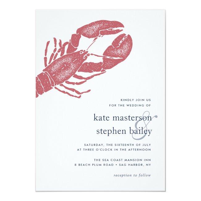 Harborside | Nautical Lobster Wedding