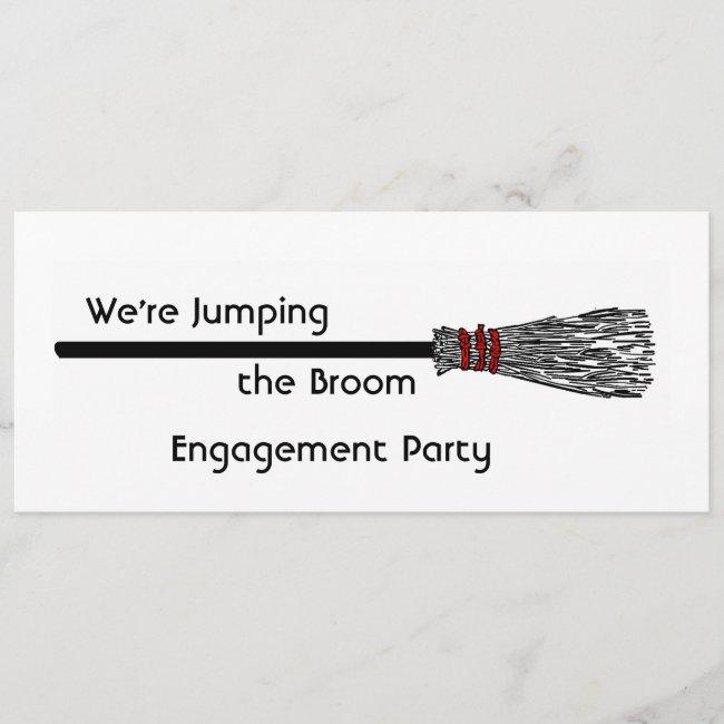 Jumping The Broom Engagement