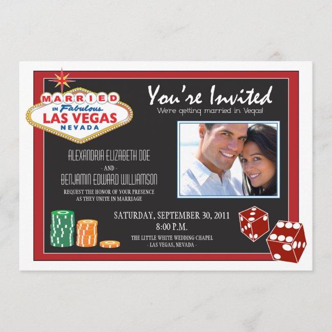 Las Vegas Destination Wedding  (red)