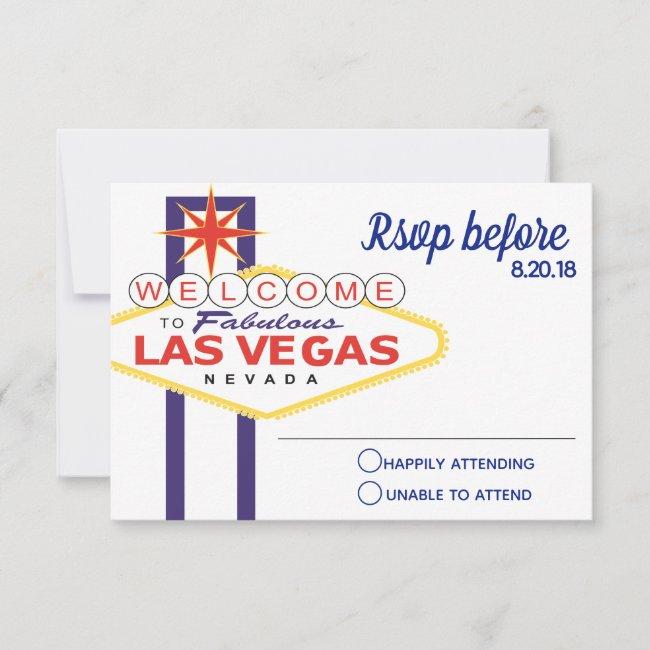 Las Vegas Sign Wedding Rsvp