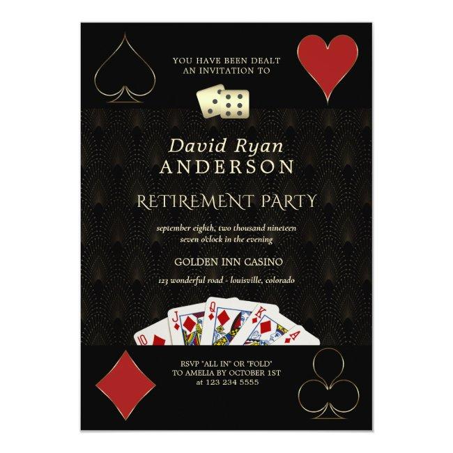 Luxury Casino Vegas Poker Retirement Party