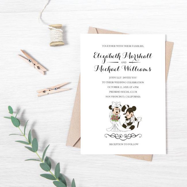 Mickey & Minnie Wedding | Married