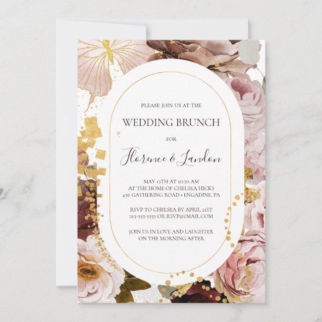 Modern Blush Floral | Wedding Brunch