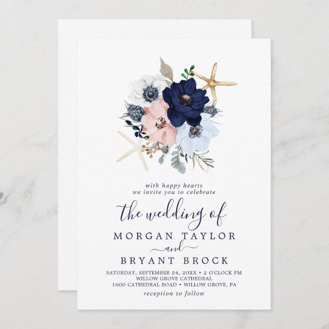 Modern Nautical | Floral The Wedding Of