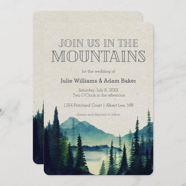 Mountain Wedding/party