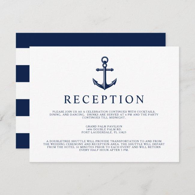 Nautical Style Anchor Reception