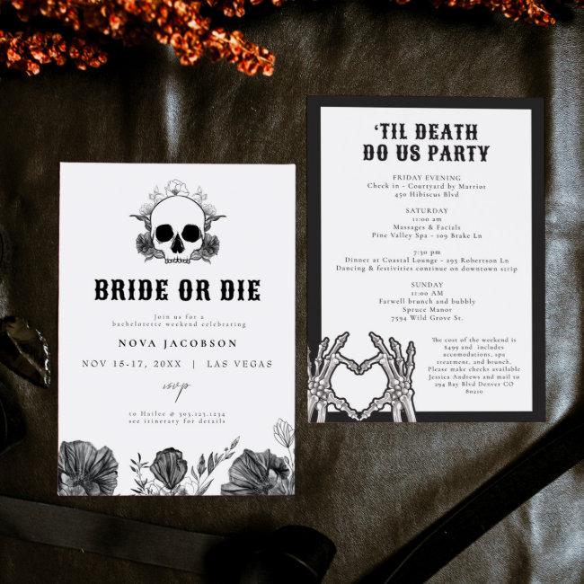 Nova Skull Bride Or Die Til Death Bachelorette