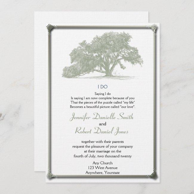 Oak Tree Plantation Wedding