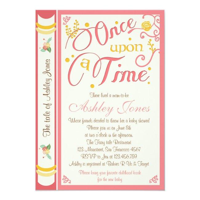 Once Upon A Time Baby Shower  Fairy Tale
