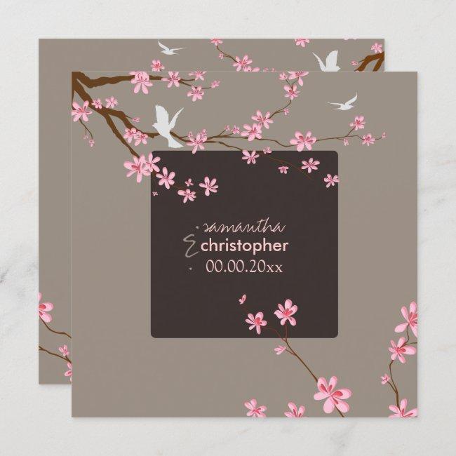 Pixdezines Cherry Blossom/diy Background Color