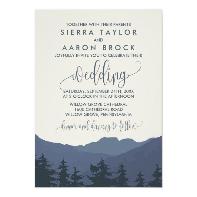 Retreat To The Mountains Wedding
