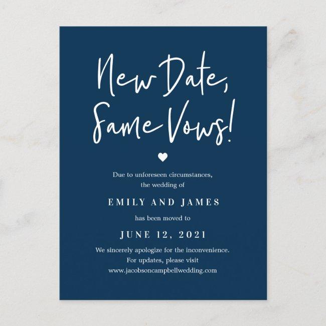 Same Vows Editable Color Change The Date Post
