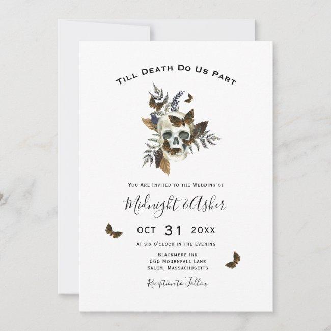 Skull Till Death Do Us Part Wedding