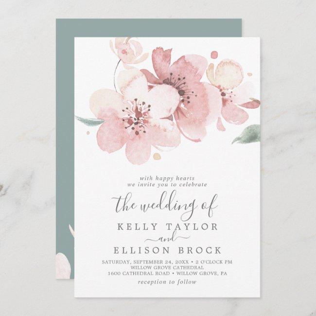 Spring Cherry Blossom All In One Wedding