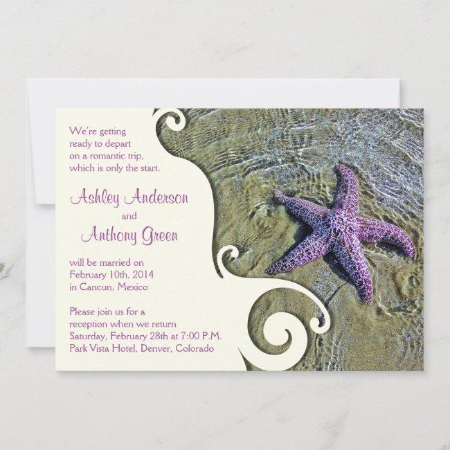 Starfish Beach Post Wedding Reception Only 2