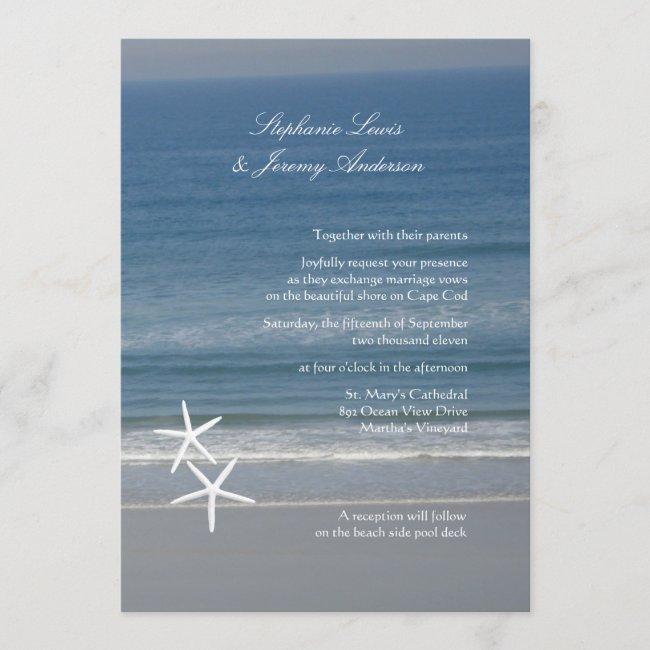 Starfish Ocean Custom Wedding