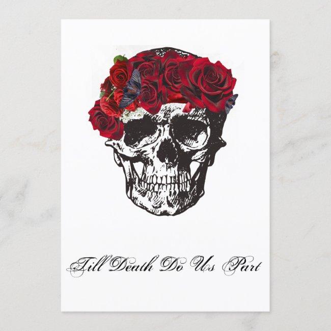 Till Death Do Us Part Red Rose