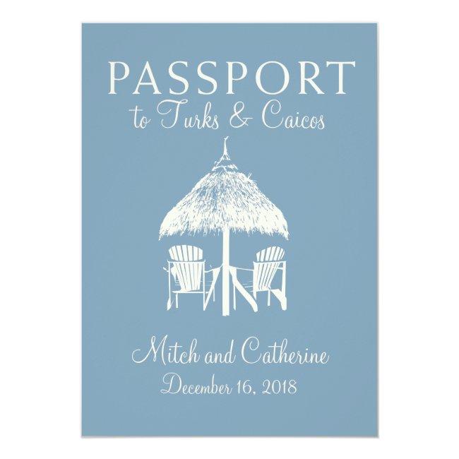 Turks & Caicos Passport Wedding