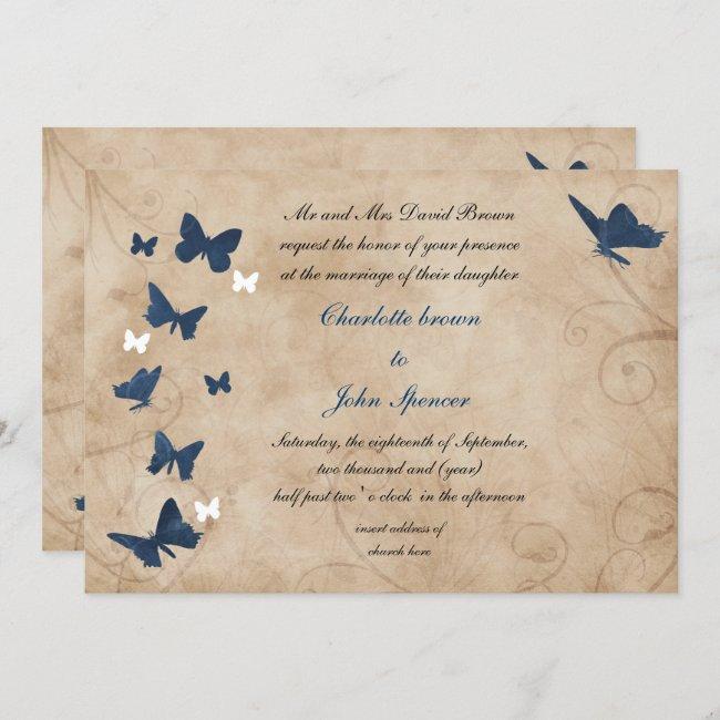 Vintage Butterfly Wedding