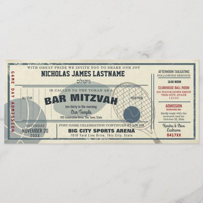 Vintage Sport Pass Bar Mitzvah