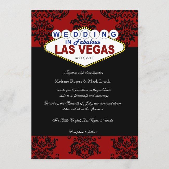 Viva Las Vegas Damask Wedding