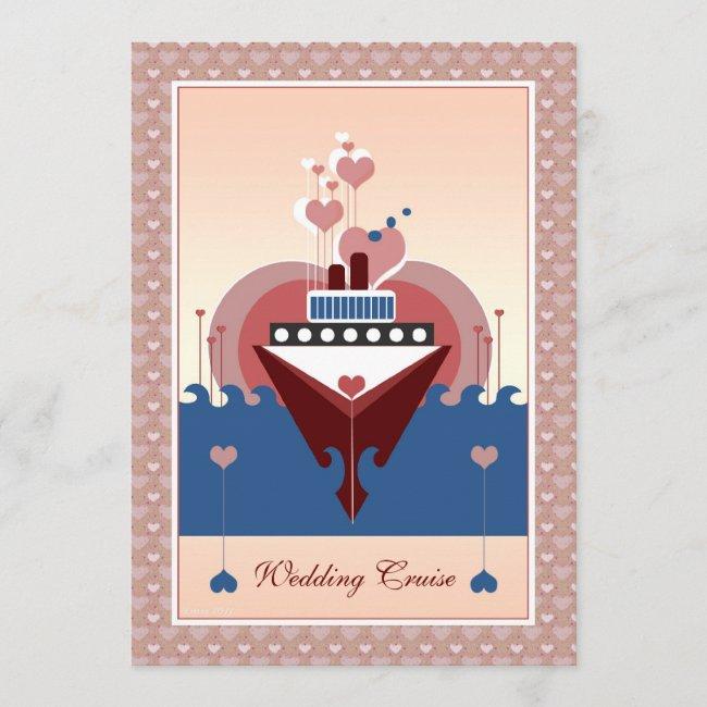 Wedding Cruise Heart Ship