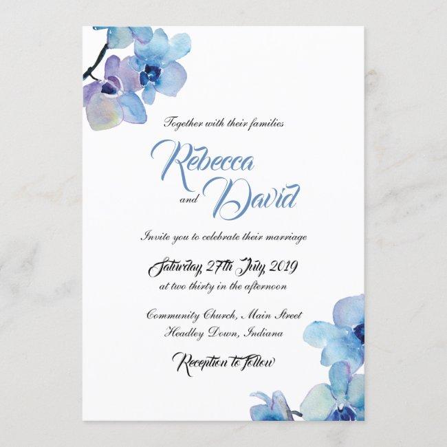 Wedding  | Blue Orchid