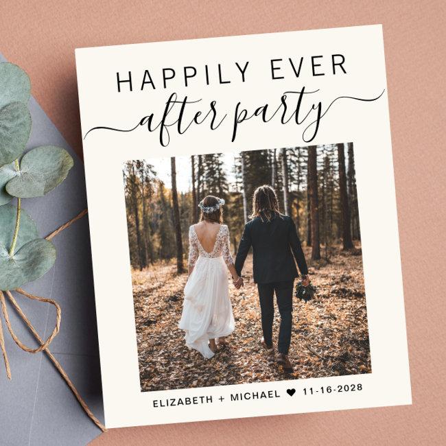 Wedding Photo Happily Ever After Party