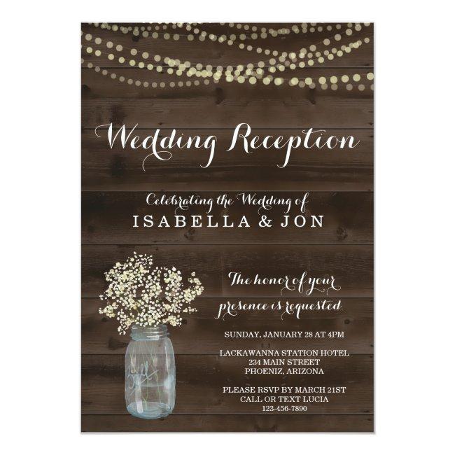 Wedding Reception Only  | Rustic
