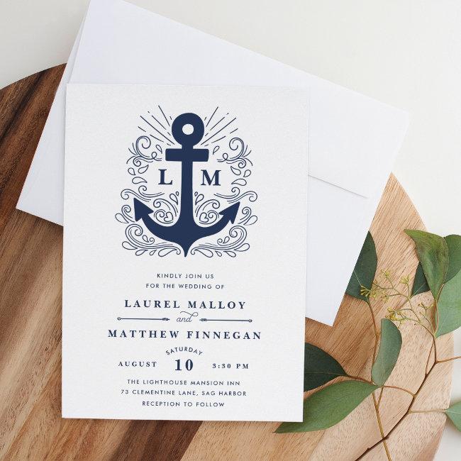 Well Anchored | Nautical Wedding