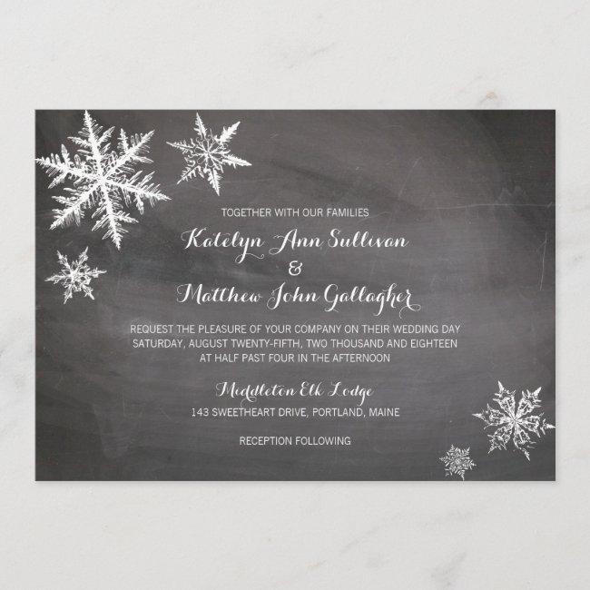Winter Frost Snowflakes | Wedding